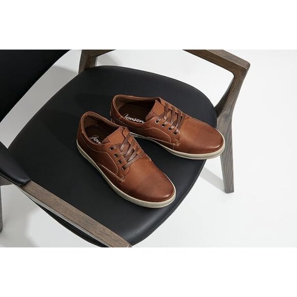 JOUSEN Men's Amy5100aca-redbrown Fashion Classic Retro Synthetic Casual Sneaker - Picture 7 of 7